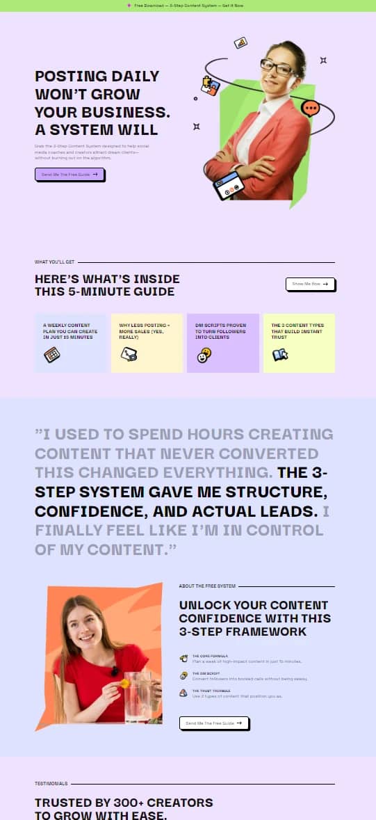 Creator Lead Funnel